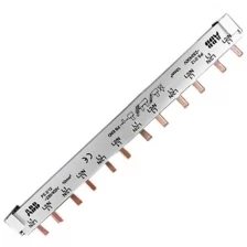 ABB PS 2/12 Шина-гребенка 2-x полюсная 12 модулей 10 мм2 63А-230/400V 2CDL220001R1012