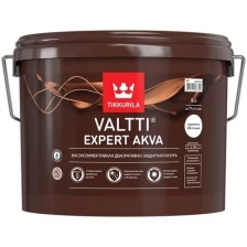 Лазурь TIKKURILA Valtti Expert Akva полуматовый орегон 9 л.