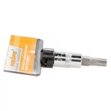 Насадка торцевая 1/4 DR с вставкой-битой TORX, T30, Ombra 114330