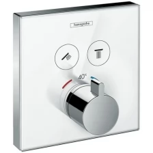 ShowerSelect Glass Термостат ShowerSelect для двух потребителей, стеклянный