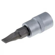 Головка со вставкой 1/4" шлиц (SL5.5, L=38мм) AVS BS14FD5.5