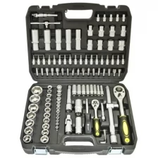 Набор торцевых головок TOOL KIT ER-TK4108 1/4", 1/2"DR 6-гранный 108 предметов