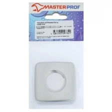 Отражатель для полотенцесушителя MasterProf, 3/4", квадратный, хром