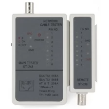 Gembird NCT-1 Тестер LAN , для RJ-45, RG-58