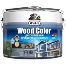 Декоративная пропитка для древесины Dufa Woodtex полуматовая (0,9л) махагон