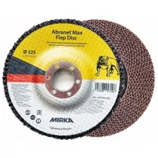 Диск лепестковый Mirka Abranet Max 125 mm P80, 1шт.