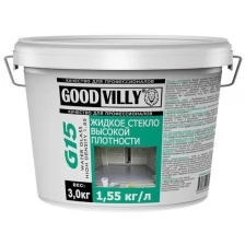 Жидкое стекло строительное Good Villy, 3 кг