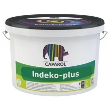 Краска интерьерная Caparol Indeko-Plus, база 3, бесцветная, 9,4 л