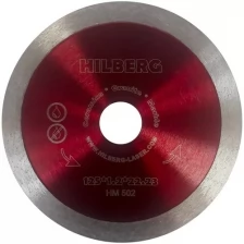 Hilberg Диск алмазный отрезной 125x22,23 Hilberg Сплошной ультратонкий HM502 .