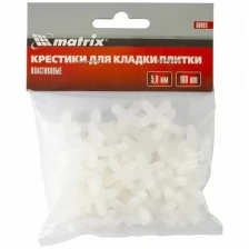 Крестики, 5.0 мм, для кладки плитки, 100 шт Matrix 88093